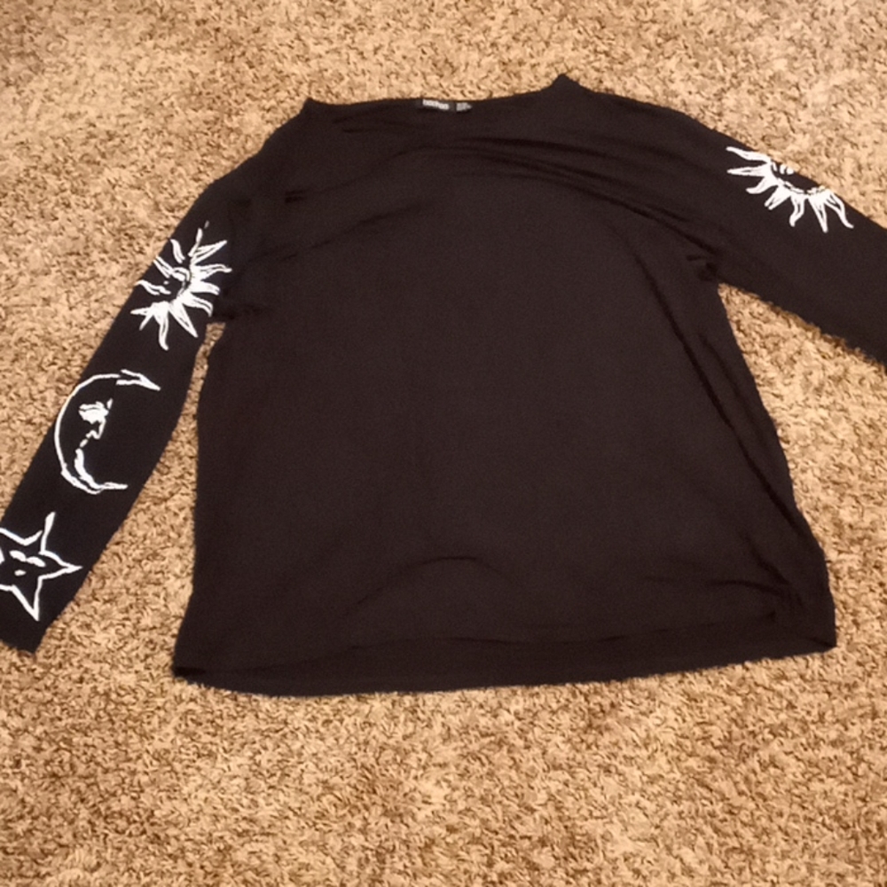 Boohoo plus size witchy moon goth 1x 16